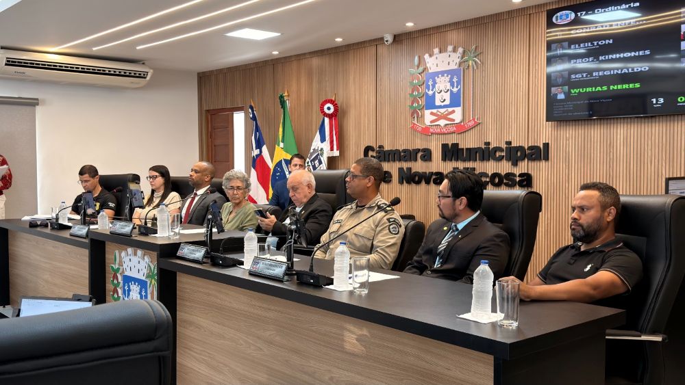 Município Seguro: Nova Viçosa empossa integrantes de Conselho Municipal de Segurança Pública